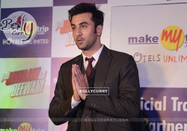 MakeMyTrip announced its role as official Travel Partner of movie 'Yeh Jawaani Hai Deewani' at a star studded event (280121)