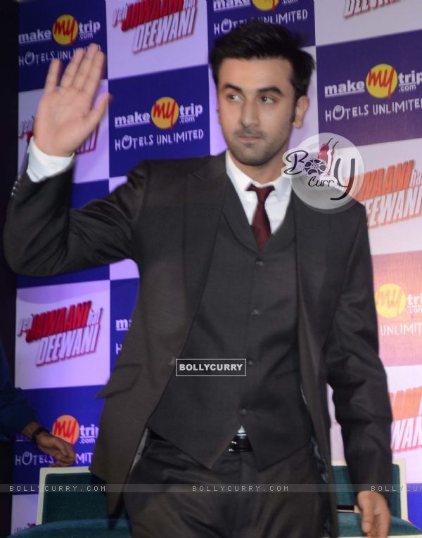 MakeMyTrip announced its role as official Travel Partner of movie 'Yeh Jawaani Hai Deewani' at a star studded event (280123)