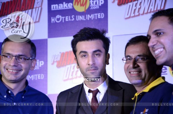 MakeMyTrip announced its role as official Travel Partner of movie 'Yeh Jawaani Hai Deewani' at a star studded event (280124)