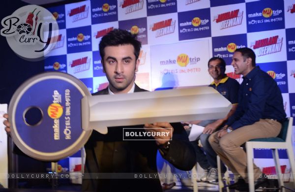 MakeMyTrip announced its role as official Travel Partner of movie 'Yeh Jawaani Hai Deewani' at a star studded event (280133)