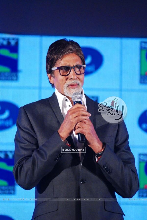 Amitabh Bachchan at the launch of his new 'Fiction Show' for Sony Entertainment Television