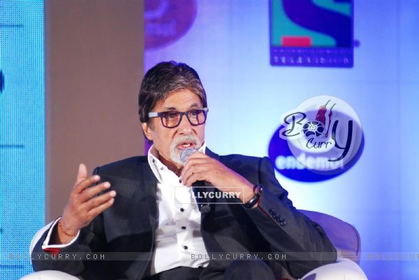 Amitabh Bachchan at the launch of his new 'Fiction Show' for Sony Entertainment Television