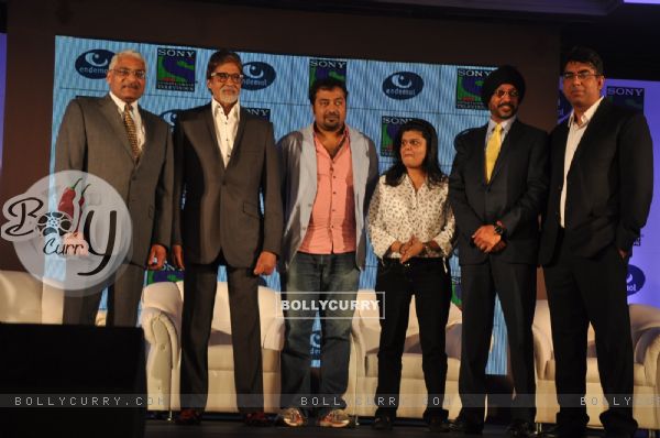 Amitabh Bachchan at the launch of his new 'Fiction Show' for Sony Entertainment Television