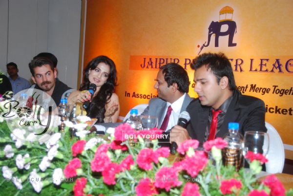 Jaipur Premier League Season 2 Launched by Neil Nitin Mukesh & Ameesha Patel