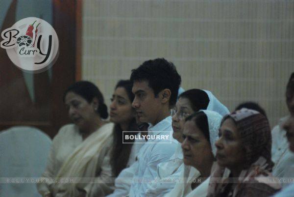 Aamir Khan attend actress Jiah Khan condolence meet in Mumbai
