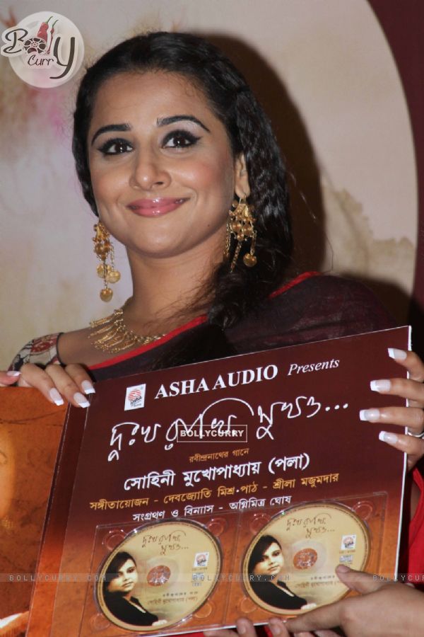 Vidya Balan launches Rabindra Sangeet album