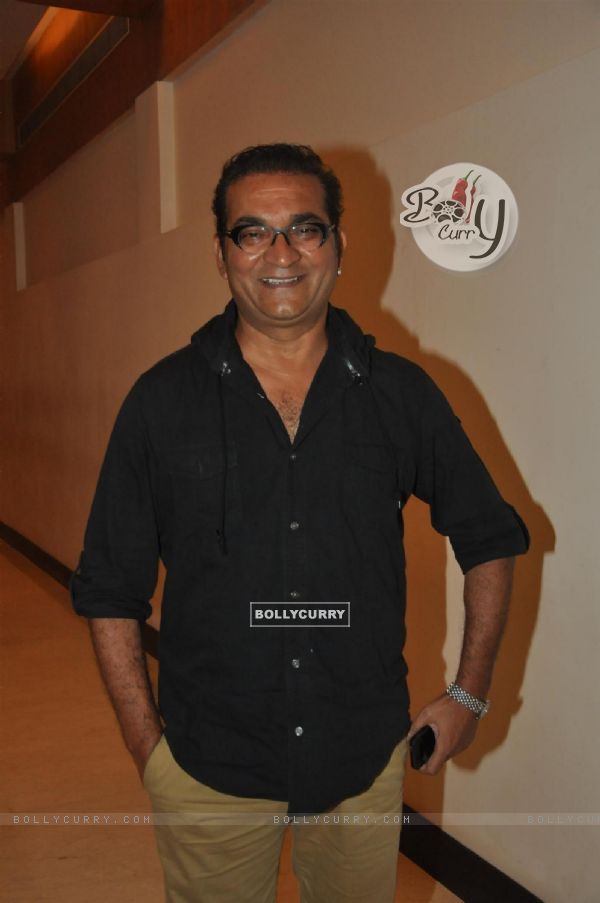 Abhijeet  posed for the media at the press conference of Indian singers right association