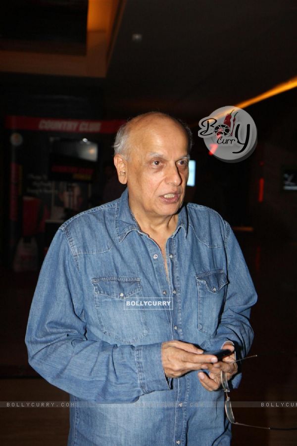 Mahesh Bhatt was seen at the Press conference of film B A Pass