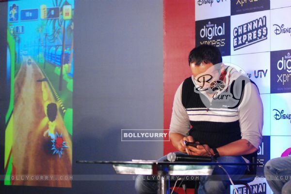 Launch of Disney UTV official mobile game and promotion of upcoming film Chennai Express (288161)