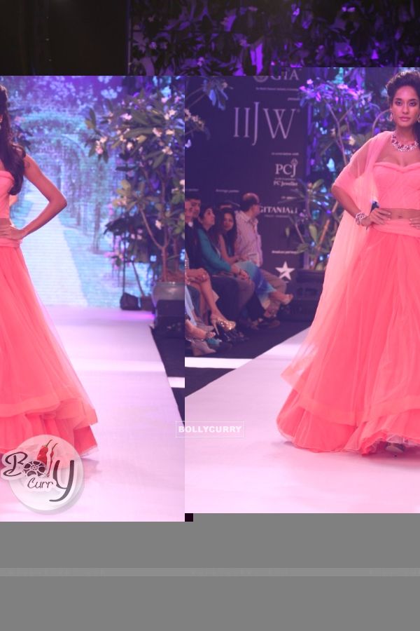 Lisa Haydon showstopper for Nirav Modi show at IIJW 2013