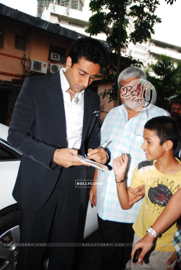 Abhishek Bachchan during the unveiling of magazine Mandate