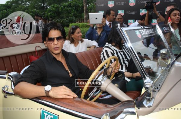 Shahrukh Khan at the celebration of TAG Hueuer's 50th Anniversary of the Carrera