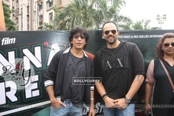 Shahrukh Khan and Rohit Sheety at Big Cinemas (291342)