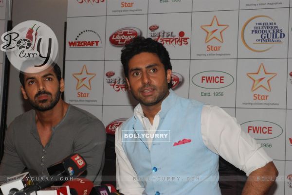 John Abraham and Abhishek Bachchan also spoke in support of the donation drive