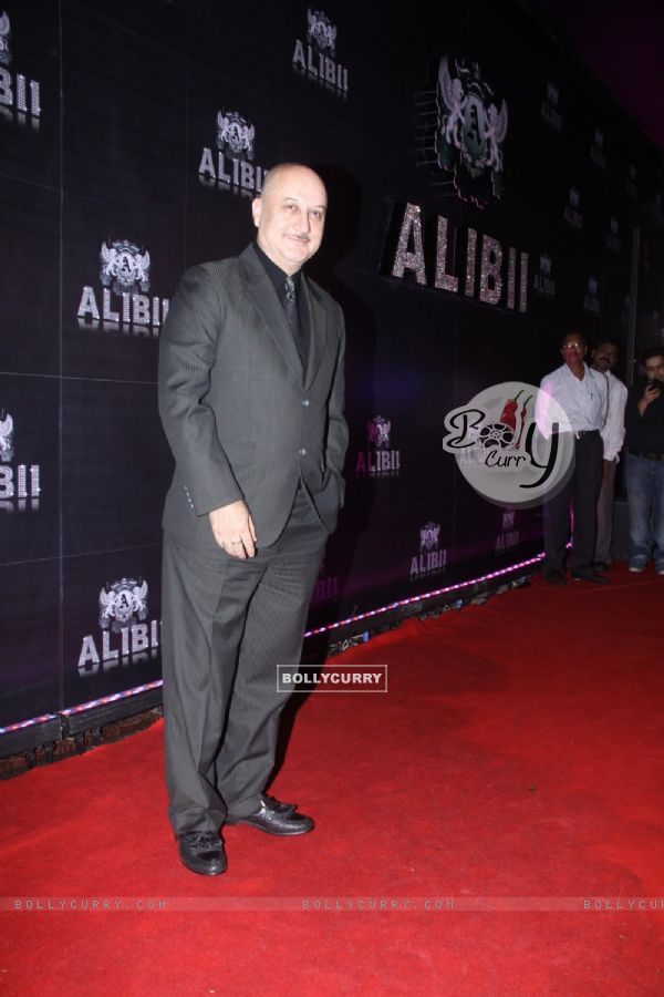Anupam Kher arrives at the party