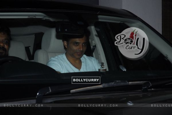Uday Chopra arrives at the Screening of the Film Madras Cafe