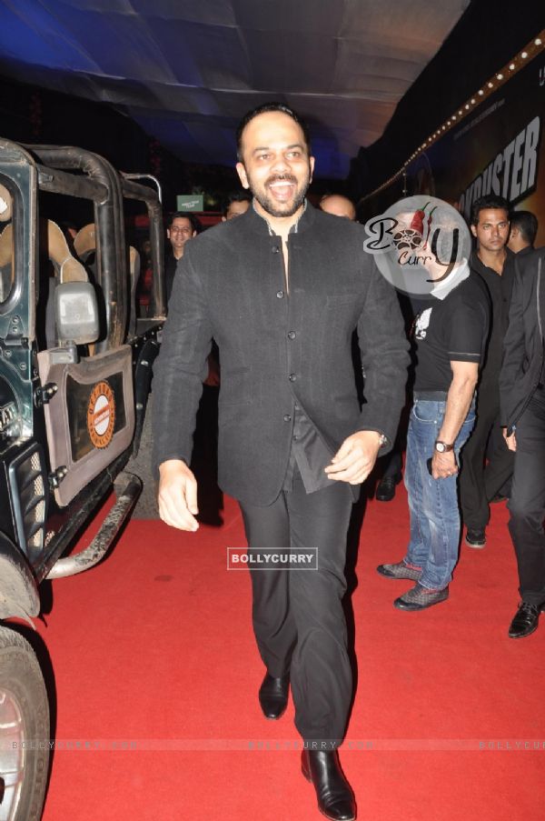 Rohit Shetty arrives at the Chennai Express success party