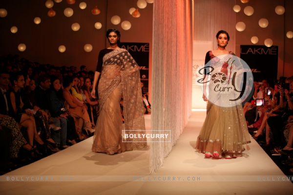 Manish Malhotra's creations at Lakme Fashion Week