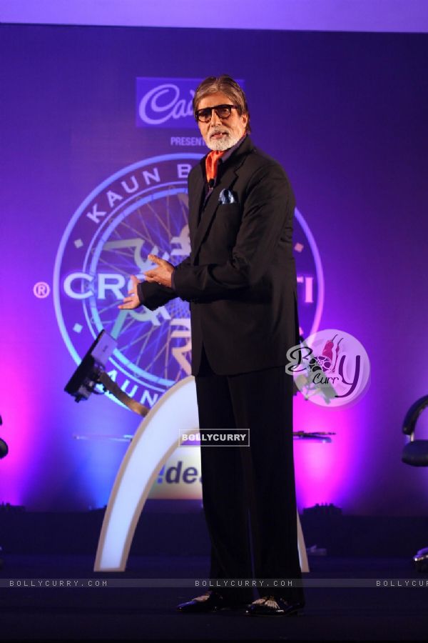 Amitabh Bachchan at the Kaun Banega Crorepati-Press Conference