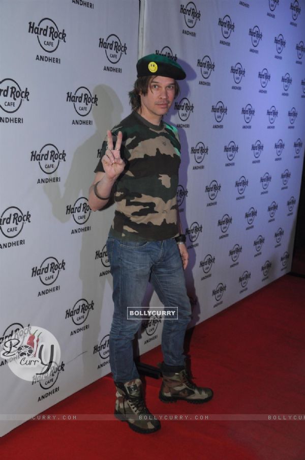Luke Kenny at the Hard Rock Cafe Launch in Andheri