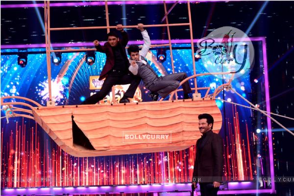 Kapil and Manish do a funny aerial act on Jhalak Dikhla Jaa