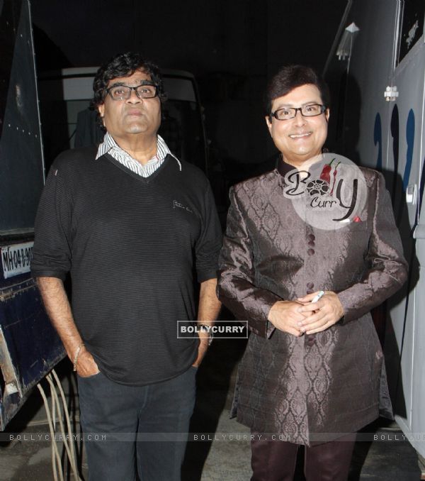Ashok Saraf with Sachin Pilgaonkar