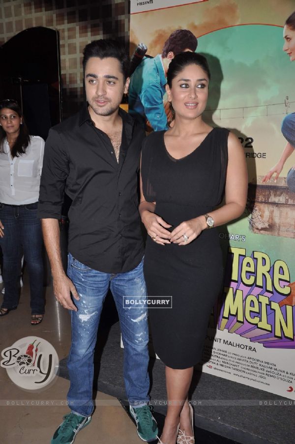 The lead pair of Gori Tere Pyar Mein, at the first look of the movie