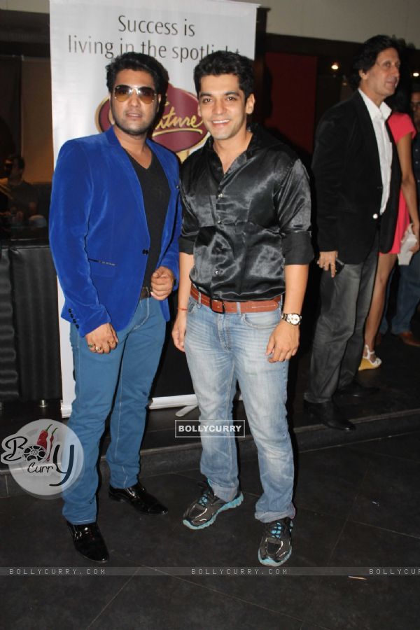 Ankit Narayanan and Akshat Irani at the Indian chill harmonics Launch