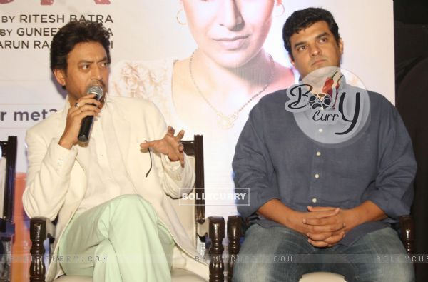 Irrfan Khan addresses the gathering at the Press conference for 'The Lunchbox' (296014)