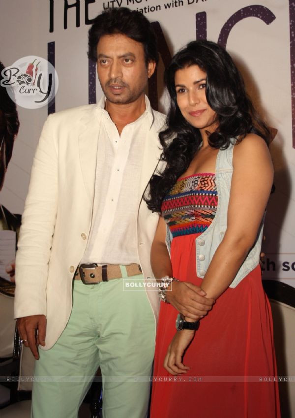 Irrfan Khan and Nimrat Kaur at the Press conference for 'The Lunchbox' (296018)