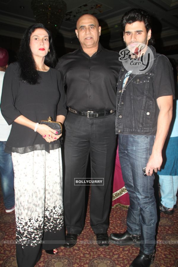 Puneet Issar was with his family at the 'Mahabharat' Launch Party