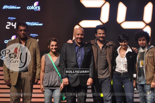 The cast of '24' at the Press meet