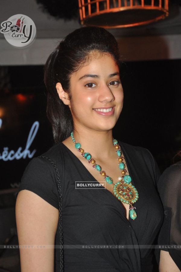 Janvi Kapoor at the Fashion Label Koecsh Launch