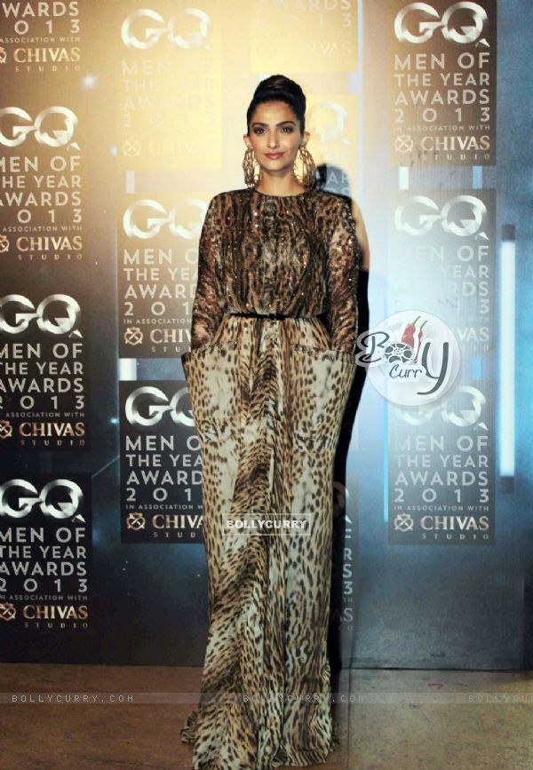 Sonam Kapoor at the GQ Man of the Year Award 2013