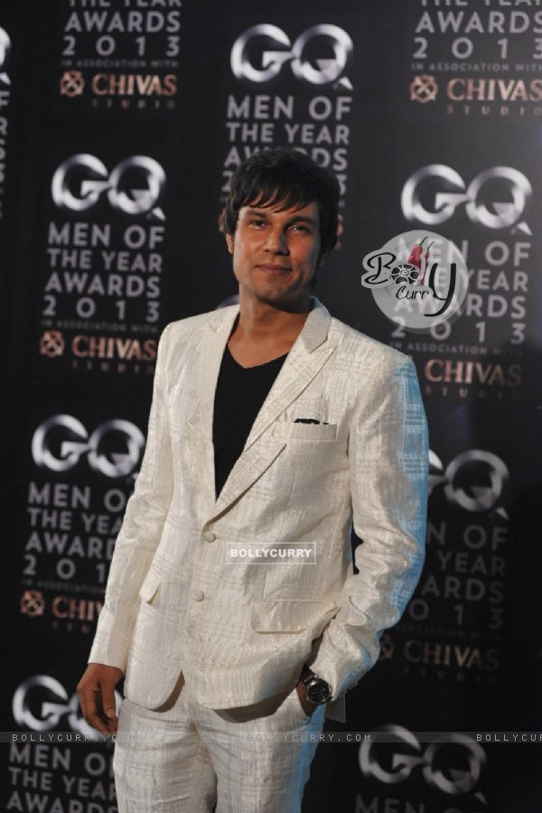 Randeep Hooda was at the GQ Man of the Year Award 2013