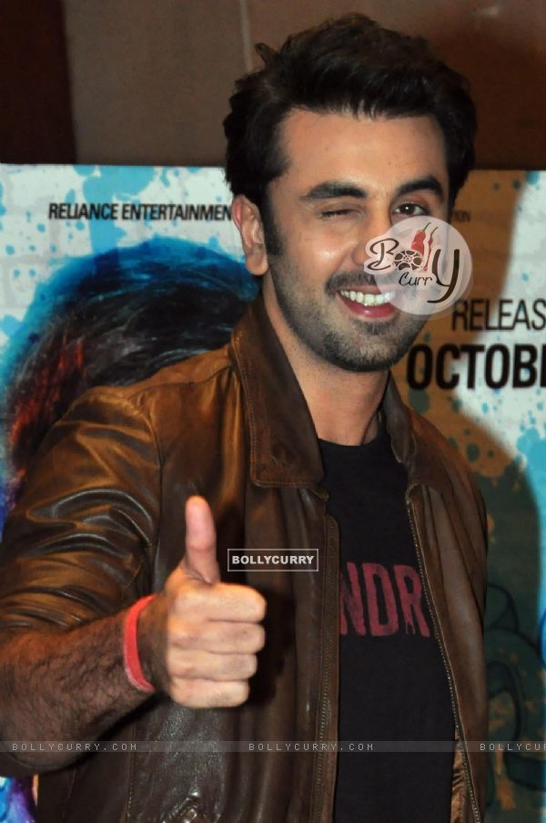 Ranbir Kapoor at a Press Conference to promote 'Besharam'