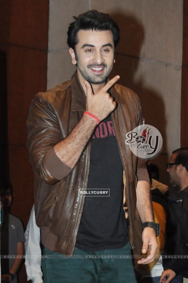 Ranbir Kapoor at a Press Conference to promote 'Besharam'