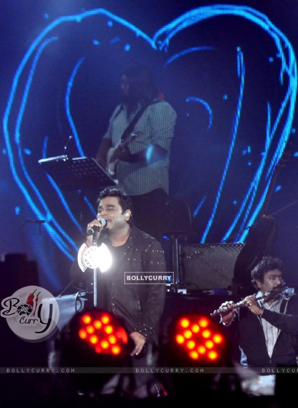 A R Rahman performs during the Concert -  'Rahman Ishq'