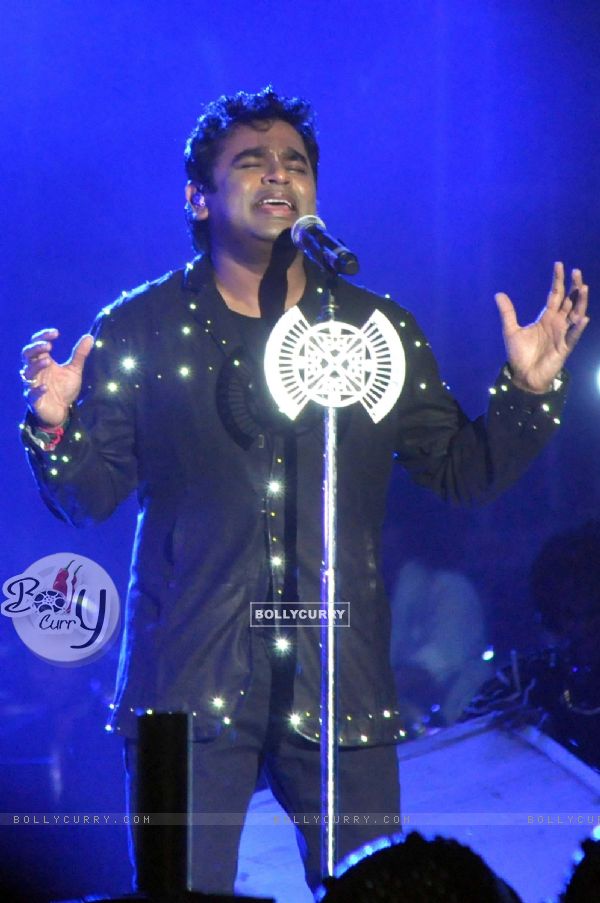 A R Rahman performs during the Concert -  'Rahman Ishq'