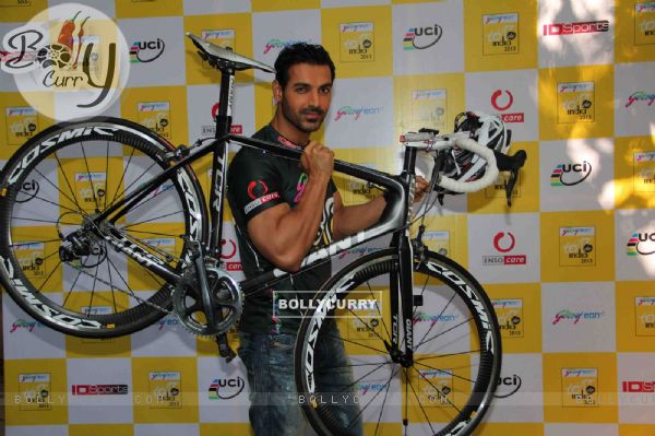 John Abraham - brand ambassador of Godrej Eon Tour De India