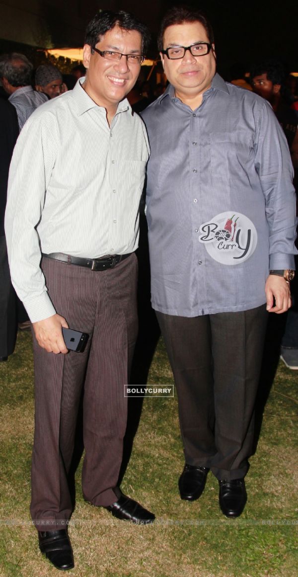 Taran Adarsh and Ramesh Taurani were at the Satya 2 Theme Party