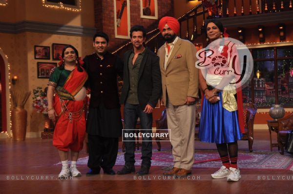 Promotion of Krrish 3 on Comedy Nights with Kapil (300355)