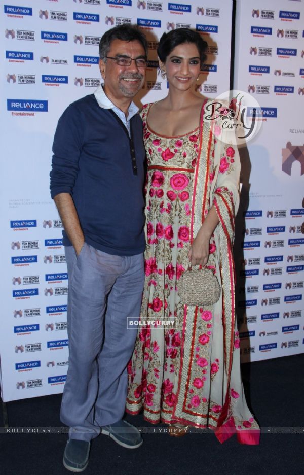 Sonam Kapoor at the Mumbai Film Festival