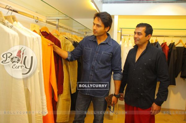 Launch of designer Shaahid Amin's new collection