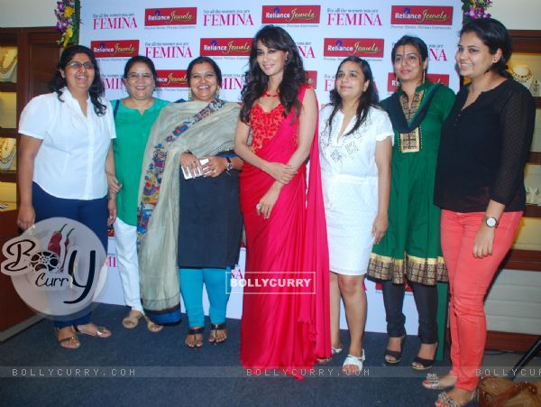 Chitrangada Singh at the Bridal Coverpage launch of Femina Magazine at Reliance Jewels