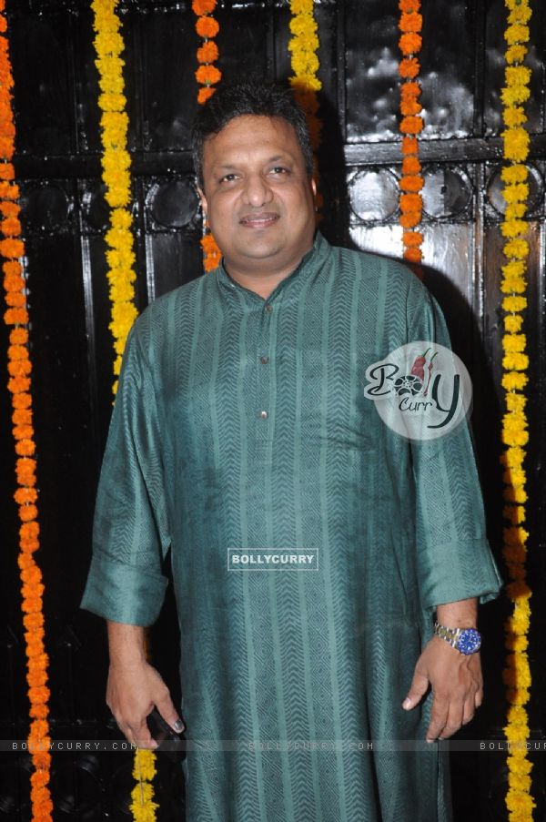 Sanjay Gupta was seen at Ekta Kapoor's Grand Diwali Party