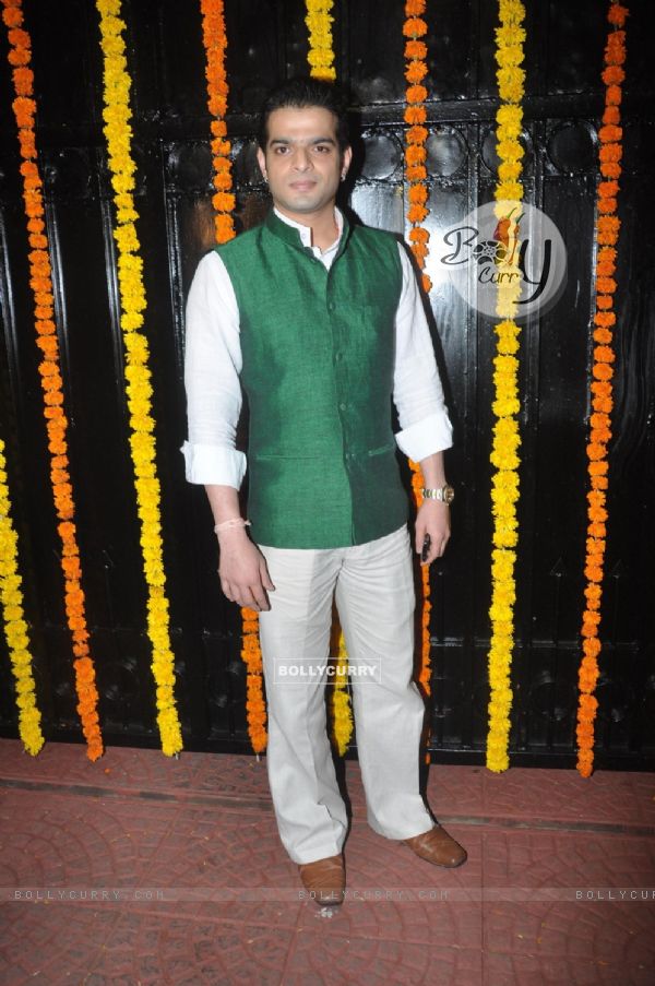 Karan Patel was at Ekta Kapoor's Grand Diwali Party