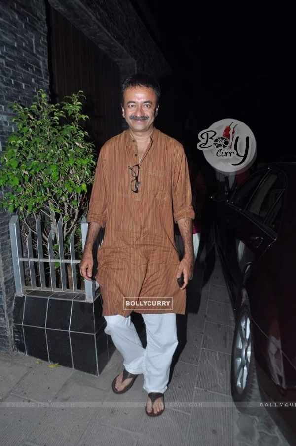 Rajkumar Hirani arrives at Aamir Khan's Diwali Bash