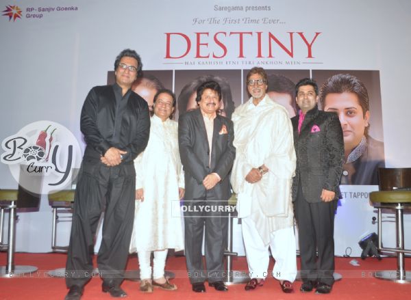 "Destiny" A momentous album launched by Amitabh Bachchan