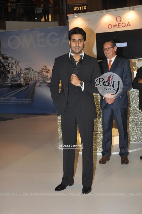 Abhishek Bachchan Launches New Range of Omega Watches